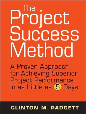 cover image of The Project Success Method
